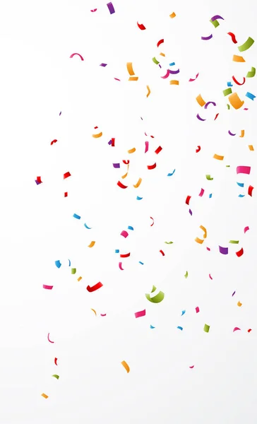 Kleurrijke confetti achtergrond — Stockvector