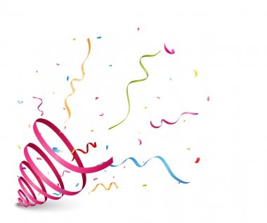 Parti popper kurdele ile patlayan