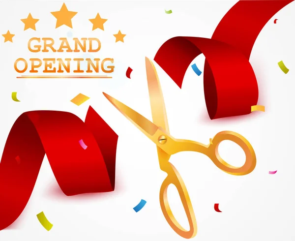 Grote openingsbanner — Stockvector