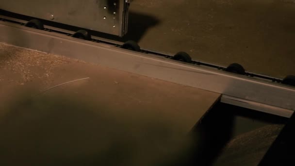 无法操作的机器 机床在生产中 — 图库视频影像