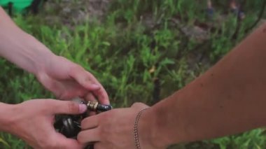 Atlamak için yazın ipi çek.