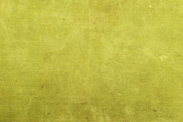 Stará kniha kryt žluté zelené pozadí pozadí a textury — Stock fotografie