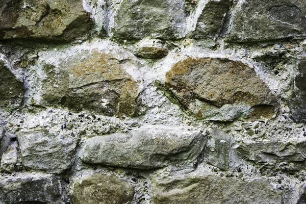 Struttura di muratura, un frammento di un muro di pietra di un tempio antico del X secolo, sfondo, sfondo — Foto Stock