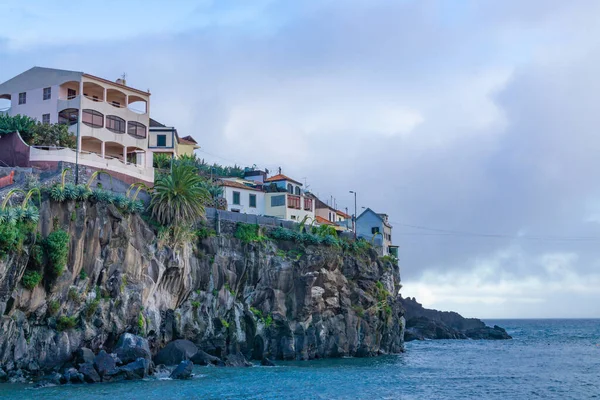 Het Vissersdorp Camara Lobos Madeira Portugal — Stockfoto