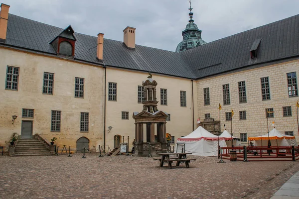 Kalmar Švédsko Června 2016 Hlavním Lákadlem Města Středověká Pevnost Kalmar — Stock fotografie