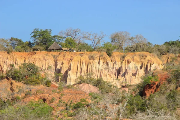 Beroemde Attractie Kenia Kloof Van Hell Kitchen Stenen Rotsen Met — Stockfoto