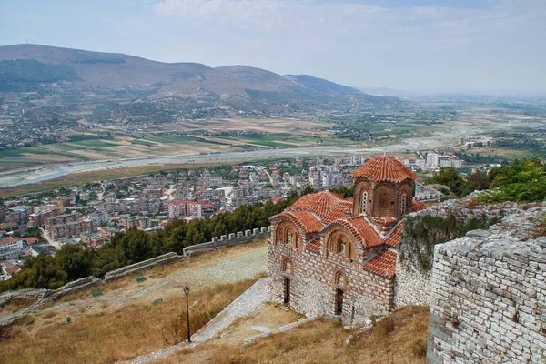 Église Saint Michel Est Une Église Byzantine Médiévale Située Sommet — Photo