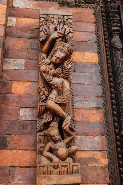 Bhaktapur Nepal Abril 2014 Vendedor Ambulante Nepalí Que Vende Chiles — Foto de Stock