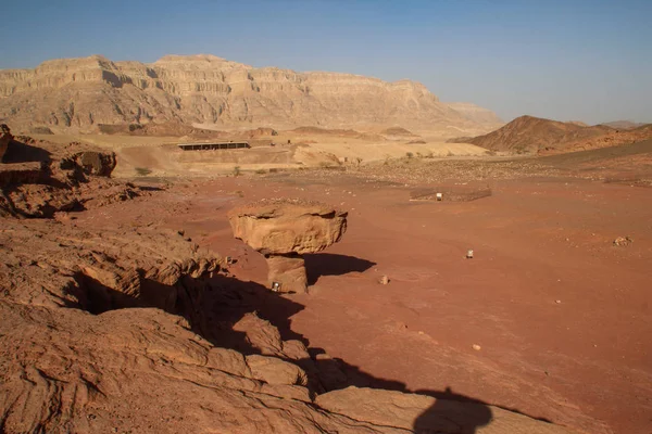 The famous Timna National Park in the desert in southern Israel — Stock Photo, Image