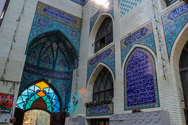 Tabriz, Iran - 3 maggio 2017: La Moschea Blu Masjed-e Kabud è una — Foto Stock