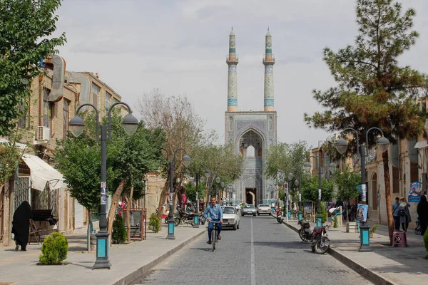 Yazd, Irã - 15 de maio de 2017: a principal atração da cidade, o — Fotografia de Stock