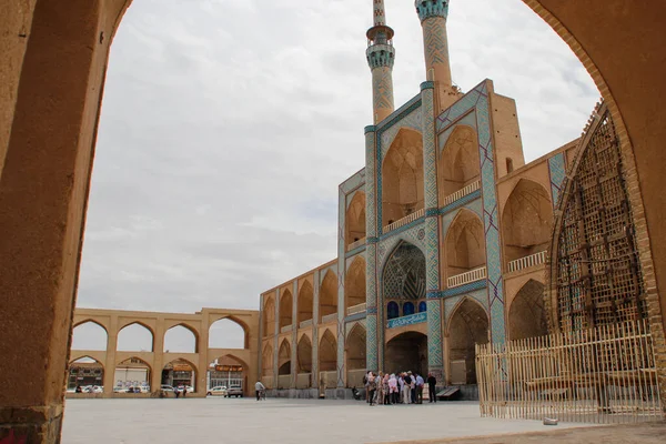 Yazd, Irã - 15 de maio de 2017: a principal atração da cidade, o — Fotografia de Stock