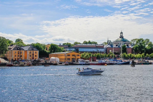 Stockholm Schweden Juni 2016 Zentrum Der Skandinavischen Hauptstadt Stockholm Mit — Stockfoto