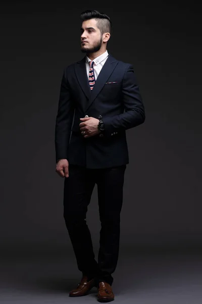 Fashion man in elegant jacket — Stock Photo, Image