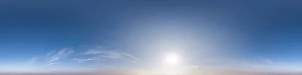 Panorama Hdri Mattina Senza Soluzione Continuità 360 Gradi Angolo Vista — Foto Stock