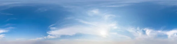 바다없는 Hdri Panorama 360 파노라마푸른 하늘을 수있습니다 뜨거운 그래픽에 사용하거나 — 스톡 사진