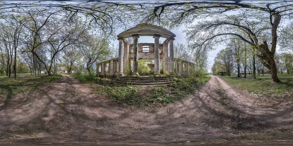 Πλήρες Σφαιρικό Hdri Panorama 360 Μοίρες Γωνία Άποψη Μέσα Πέτρα — Φωτογραφία Αρχείου