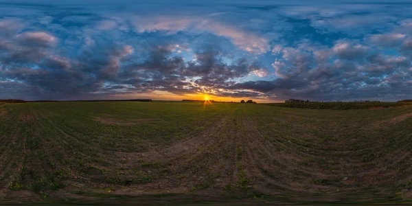 Teljes Zökkenőmentes Gömb Alakú Hdri Panoráma 360 Fokos Szögben Kilátás — Stock Fotó