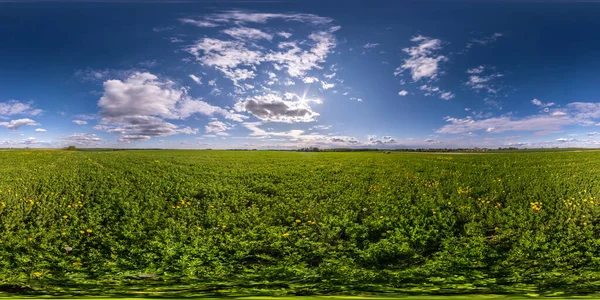 Panorama Hdri Sferico Completo Senza Soluzione Continuità Vista Angolo 360 — Foto Stock