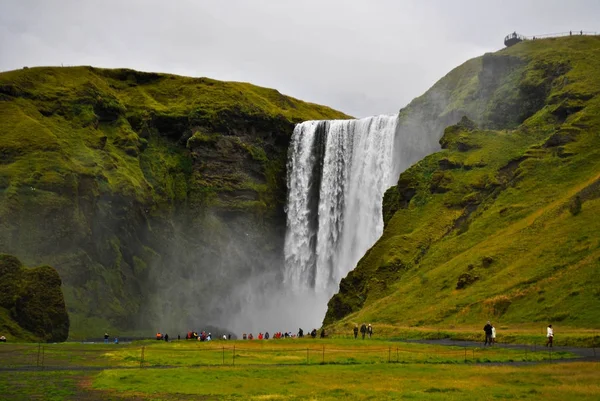 Paisagem da Islândia no outono Imagem De Stock