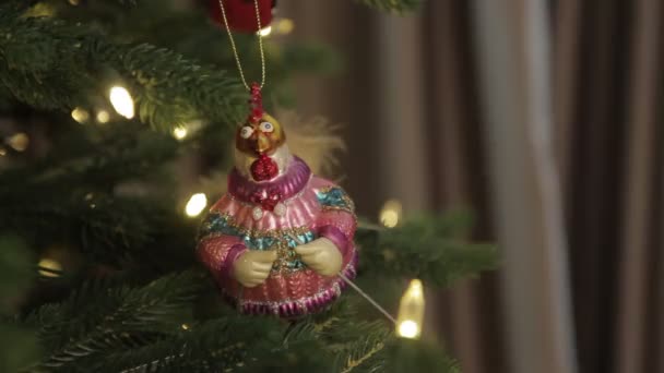 Weihnachtsstimmung Geschenke Unter Dem Baum — Stockvideo