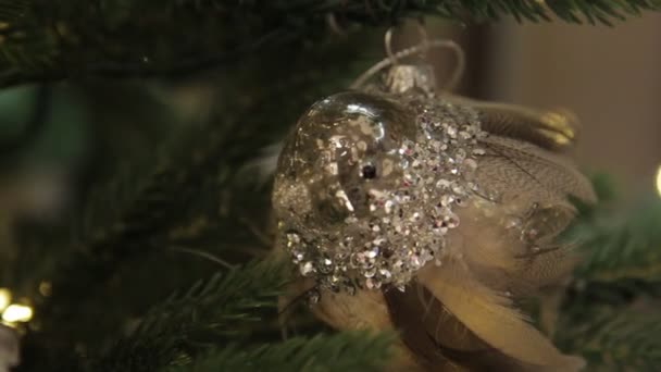 Noel Havası Ağacın Altında Hediyeler — Stok video