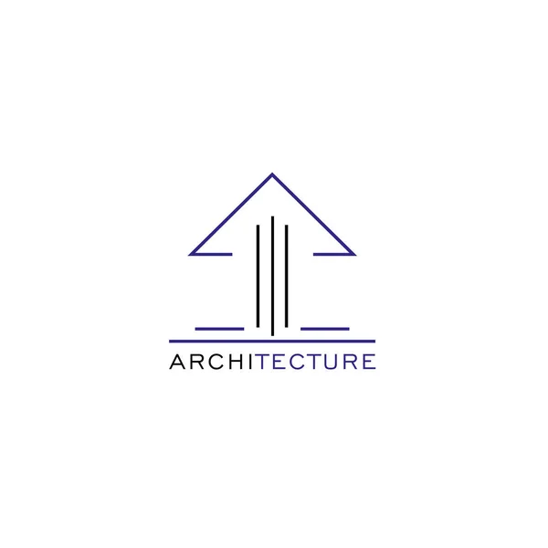 Цей Логотип Зображує Будинок Або Будинок Цей Логотип Добре Використовується Векторна Графіка