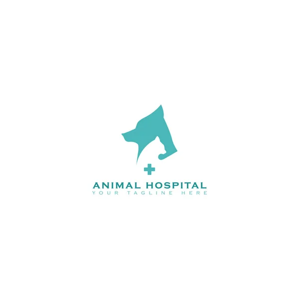 Este Logo Dibuja Hospital Animales Este Logotipo Dedica Salud Animal Ilustraciones De Stock Sin Royalties Gratis