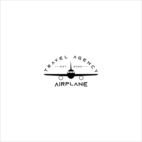 Dieses Logo Zeigt Flugzeuge Dieses Logo Ist Gut Für Unternehmen — Stockvektor