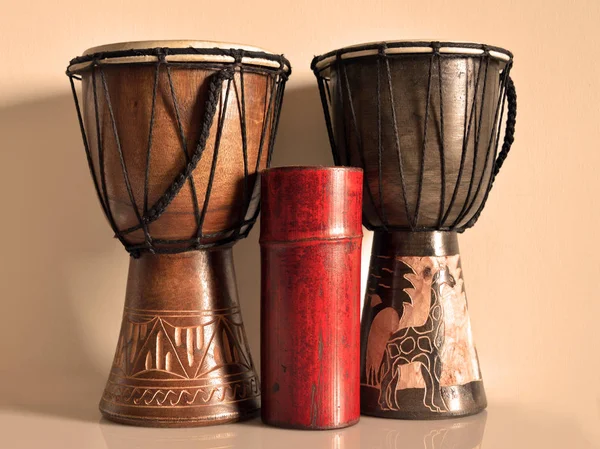 Tambor, instrumento de percusión, Senegal —  Fotos de Stock