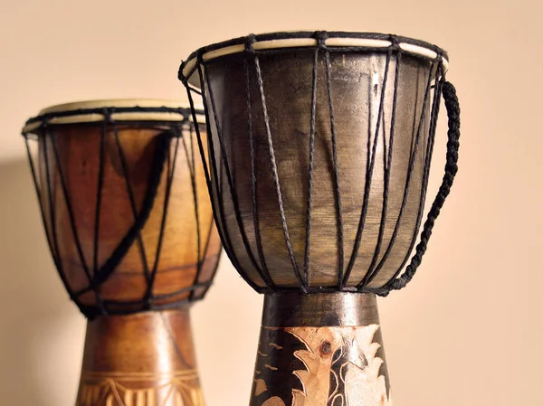 Trumma, slagverksinstrument, Senegal — Stockfoto