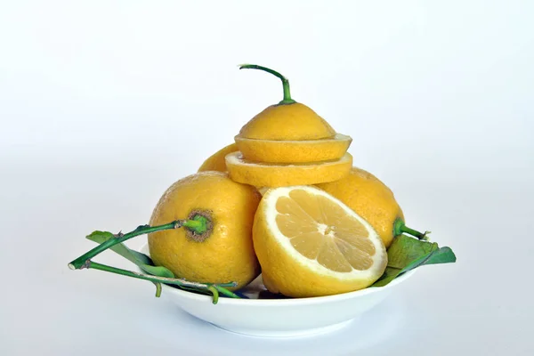 Lemon, still life, photo series — Stock Photo, Image