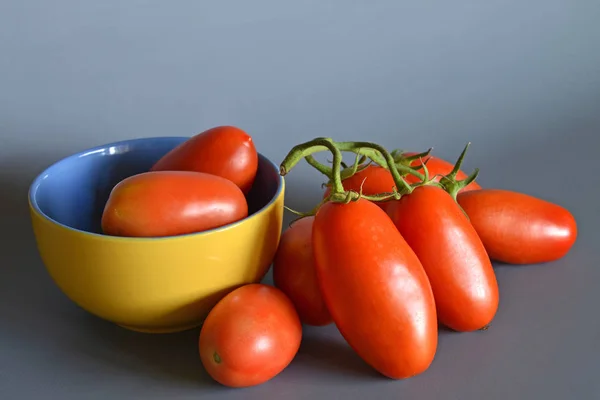 Tomat San Marzano, Campania, italy — Stok Foto