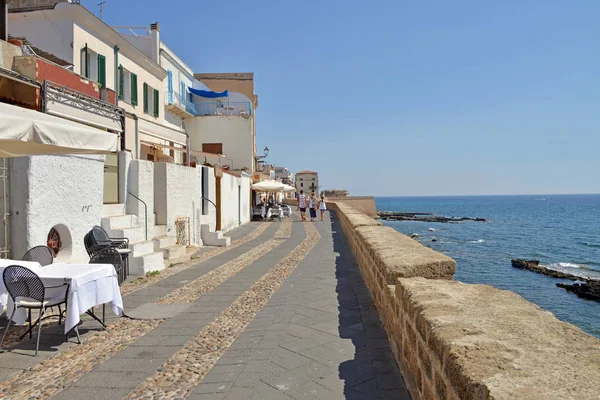 Orte von Alghero, Sardinien, Italien lizenzfreie Stockfotos