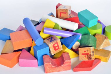 Çocuk oyun için ahşap konstrüksiyonlar