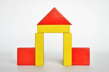 Çocuk oyun için ahşap konstrüksiyonlar