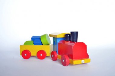 tahta tren, bebek oyuncak 