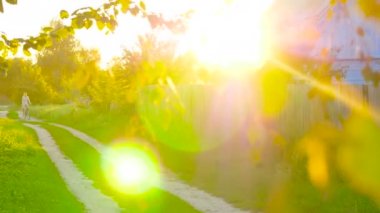 Bir Bisiklete binme Longhair bayanın olduğunu