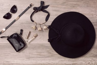 Güzel kadınların en az sayıda Moda Aksesuar ahşap b