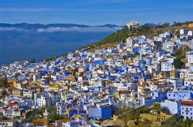 : Chefchaouen, mavi şehir, Fas