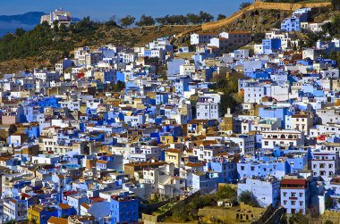 : Chefchaouen, mavi şehir, Fas