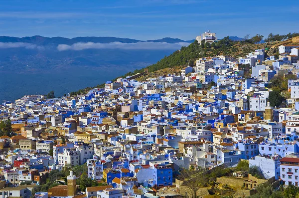 Chefchaouen, a cidade azul, Marrocos — Fotografia de Stock