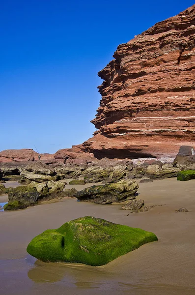 Kırmızı kayalar, Legzira, Fas