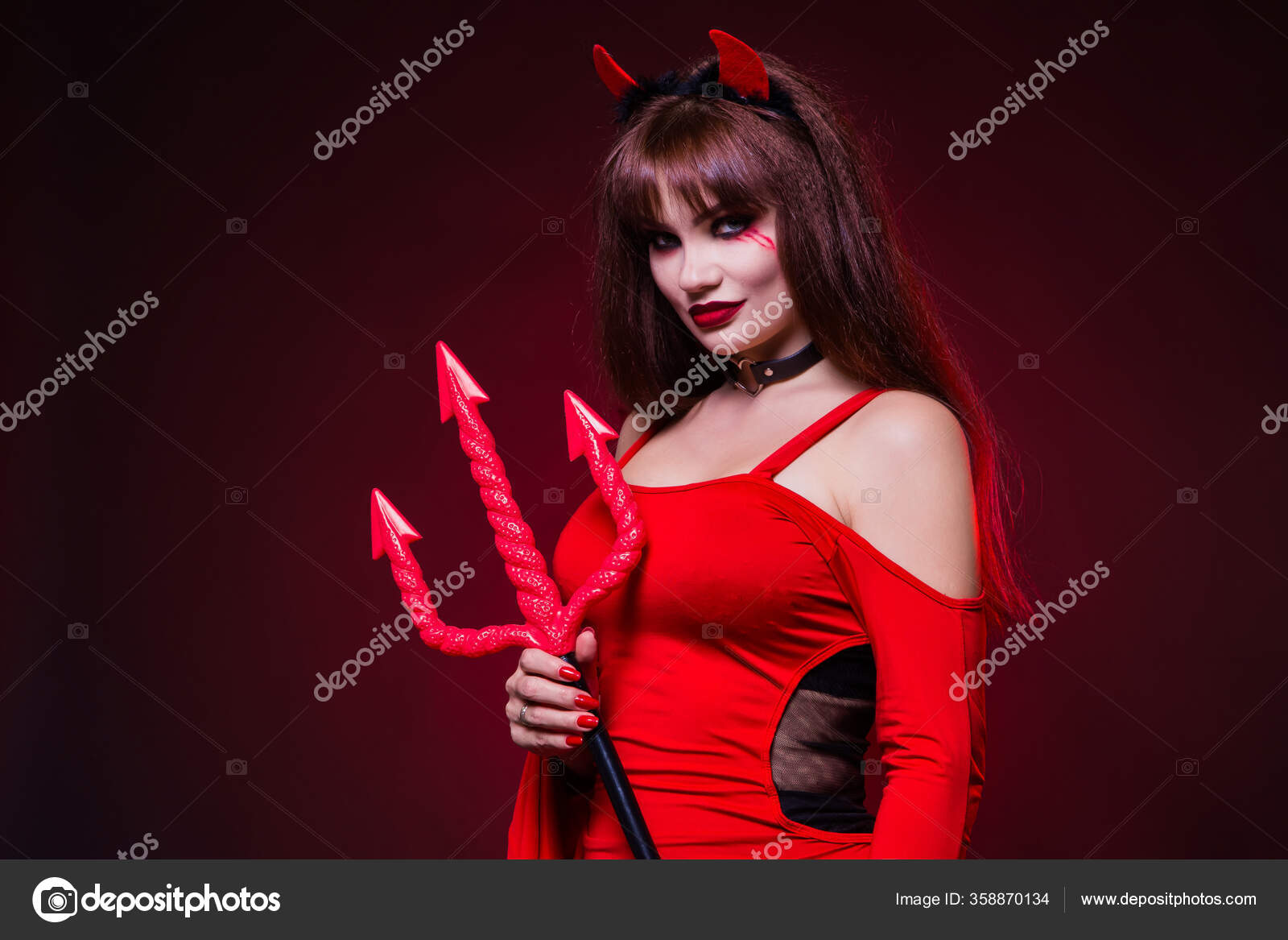 Halloween choker - Woman