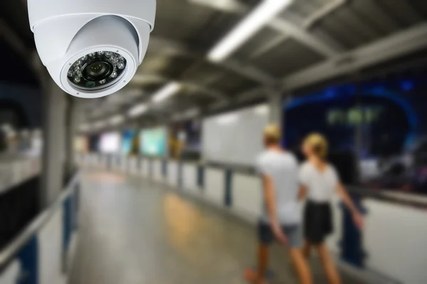 CCTV-sikkerhedskamera - Stock-foto