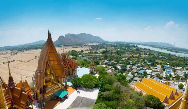 View of Thai Cave Temple in Kanjanaburi, Thailand — Stock Photo, Image