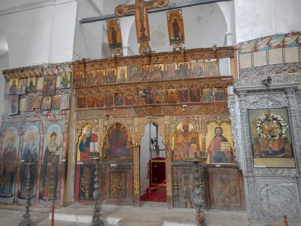 Cyprus, juni 2019, de kerk van St. Barnabas, nederzettingen in Famagusta — Stockfoto