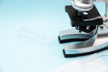 Mikroskop laboratuarı. Bilimsel araştırma geçmişi.