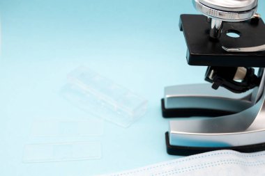 Mikroskop laboratuarı. Bilimsel araştırma geçmişi.