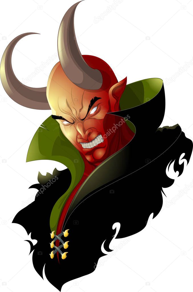 demon head image